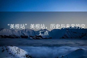 “美根站”美根站，歷史與未來的交匯點(diǎn)