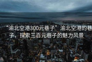 “渝北空港300元巷子”渝北空港的巷子，探索三百元巷子的魅力風(fēng)景