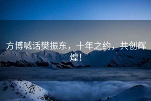 方博喊話樊振東，十年之約，共創(chuàng)輝煌！