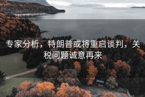 專家分析，特朗普或?qū)⒅貑⒄勁?，關(guān)稅問(wèn)題誠(chéng)意再來(lái)