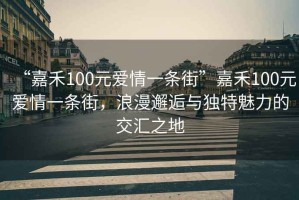 “嘉禾100元愛(ài)情一條街”嘉禾100元愛(ài)情一條街，浪漫邂逅與獨(dú)特魅力的交匯之地