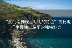 “虎門南柵晚上站街的特色”揭秘虎門南柵晚上站街的獨特魅力