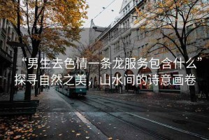 “男生去色情一條龍服務(wù)包含什么”探尋自然之美，山水間的詩意畫卷