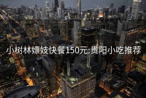 小樹(shù)林嫖妓快餐150元:貴陽(yáng)小吃推薦