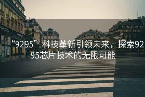 “9295”科技革新引領(lǐng)未來(lái)，探索9295芯片技術(shù)的無(wú)限可能