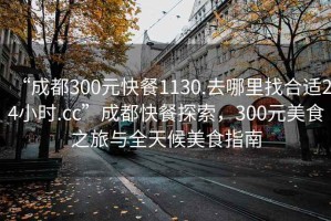 “成都300元快餐1130.去哪里找合適24小時(shí).cc”成都快餐探索，300元美食之旅與全天候美食指南