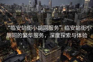 “臨安站街小胡同服務”臨安站街小胡同的繁華服務，深度探索與體驗