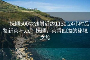 “撫順500塊錢附近約1130.24小時品鑒新茶葉.cc”撫順，茶香四溢的秘境之旅
