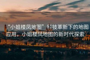 “小姐樓鳳地圖”科技革新下的地圖應(yīng)用，小姐樓鳳地圖的新時代探索