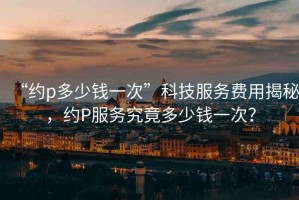 “約p多少錢一次”科技服務(wù)費(fèi)用揭秘，約P服務(wù)究竟多少錢一次？