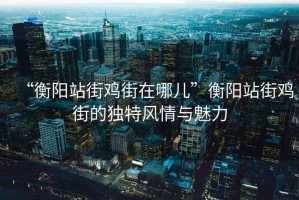 “衡陽站街雞街在哪兒”衡陽站街雞街的獨特風情與魅力