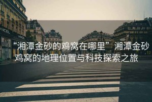 “湘潭金砂的雞窩在哪里”湘潭金砂雞窩的地理位置與科技探索之旅