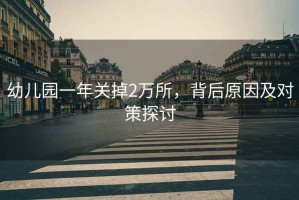 幼兒園一年關(guān)掉2萬所，背后原因及對策探討