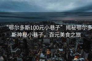 “鄂爾多斯100元小巷子”揭秘鄂爾多斯神秘小巷子，百元美食之旅
