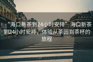 “海口新茶到24小時(shí)安排”?？谛虏璧?4小時(shí)安排，體驗(yàn)從茶園到茶杯的旅程