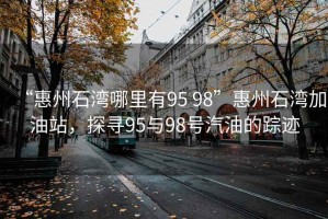 “惠州石灣哪里有95 98”惠州石灣加油站，探尋95與98號(hào)汽油的蹤跡
