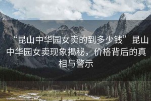 “昆山中華園女賣的到多少錢”昆山中華園女賣現(xiàn)象揭秘，價(jià)格背后的真相與警示