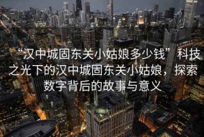 “漢中城固東關(guān)小姑娘多少錢”科技之光下的漢中城固東關(guān)小姑娘，探索數(shù)字背后的故事與意義