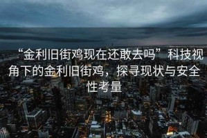 “金利舊街雞現(xiàn)在還敢去嗎”科技視角下的金利舊街雞，探尋現(xiàn)狀與安全性考量