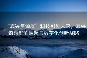 “嘉興資源群”科技引領(lǐng)未來(lái)，嘉興資源群的崛起與數(shù)字化創(chuàng)新戰(zhàn)略