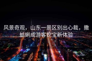 風(fēng)景奇觀，山東一景區(qū)別出心裁，撒蛤蜊成游客挖寶新體驗