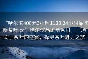 “哈爾濱400元3小時1130.24小時品鑒新茶葉.cc”哈爾濱品鑒新茶日，一場關于茶葉的盛宴，探尋茶葉魅力之旅