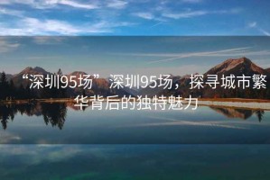 “深圳95場(chǎng)”深圳95場(chǎng)，探尋城市繁華背后的獨(dú)特魅力