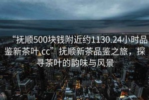 “撫順500塊錢附近約1130.24小時(shí)品鑒新茶葉.cc”撫順新茶品鑒之旅，探尋茶葉的韻味與風(fēng)景