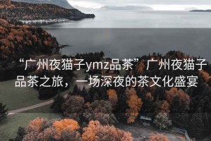 “廣州夜貓子ymz品茶”廣州夜貓子品茶之旅，一場(chǎng)深夜的茶文化盛宴