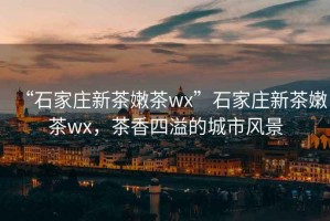 “石家莊新茶嫩茶wx”石家莊新茶嫩茶wx，茶香四溢的城市風(fēng)景