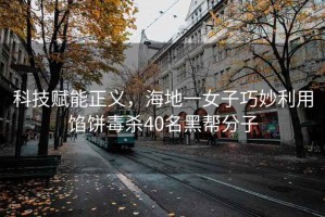 科技賦能正義，海地一女子巧妙利用餡餅毒殺40名黑幫分子