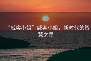 “威客小姐”威客小姐，新時(shí)代的智慧之星