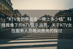 “KTV女的帶出去一晚上多少錢”科技視角下的KTV娛樂消費(fèi)，關(guān)于KTV女性服務(wù)人員晚間費(fèi)用的探討