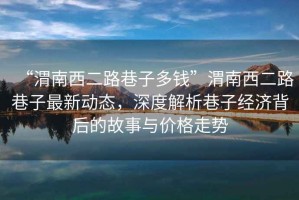 “渭南西二路巷子多錢”渭南西二路巷子最新動(dòng)態(tài)，深度解析巷子經(jīng)濟(jì)背后的故事與價(jià)格走勢