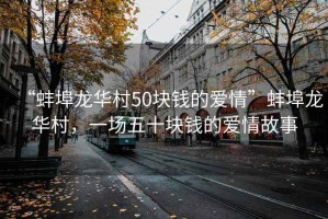 “蚌埠龍華村50塊錢的愛情”蚌埠龍華村，一場五十塊錢的愛情故事