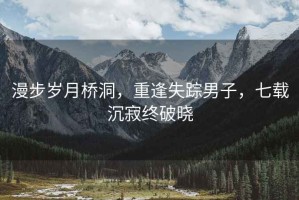 漫步歲月橋洞，重逢失蹤男子，七載沉寂終破曉