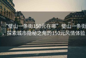 “璧山一條街150元在哪”璧山一條街，探索城市隱秘之角的150元風(fēng)情體驗(yàn)