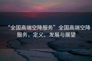 “全國(guó)高端空降服務(wù)”全國(guó)高端空降服務(wù)，定義、發(fā)展與展望