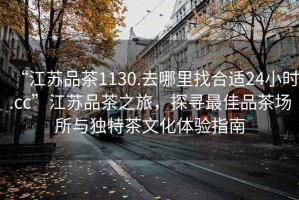 “江蘇品茶1130.去哪里找合適24小時.cc”江蘇品茶之旅，探尋最佳品茶場所與獨特茶文化體驗指南