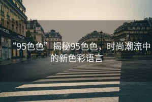 “95色色”揭秘95色色，時尚潮流中的新色彩語言