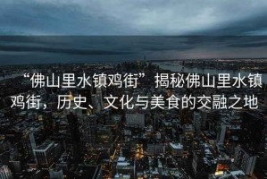 “佛山里水鎮(zhèn)雞街”揭秘佛山里水鎮(zhèn)雞街，歷史、文化與美食的交融之地