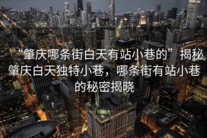 “肇慶哪條街白天有站小巷的”揭秘肇慶白天獨特小巷，哪條街有站小巷的秘密揭曉