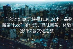 “哈爾濱300元快餐1130.24小時品鑒新茶葉.cc”哈爾濱，品味新茶，體驗獨特快餐文化之旅