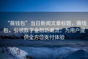 “薇錢包”當(dāng)日新聞文章標(biāo)題，薇錢包，引領(lǐng)數(shù)字金融新潮流，為用戶提供全方位支付體驗(yàn)