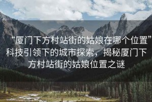 “廈門下方村站街的姑娘在哪個位置”科技引領(lǐng)下的城市探索，揭秘廈門下方村站街的姑娘位置之謎