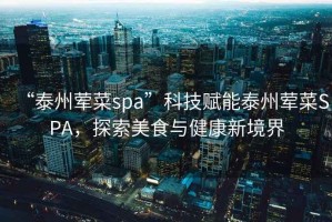 “泰州葷菜spa”科技賦能泰州葷菜SPA，探索美食與健康新境界