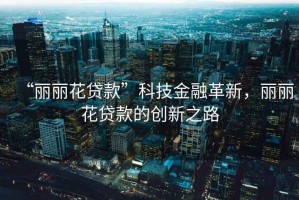 “麗麗花貸款”科技金融革新，麗麗花貸款的創(chuàng)新之路