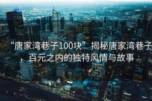 “唐家灣巷子100塊”揭秘唐家灣巷子，百元之內(nèi)的獨(dú)特風(fēng)情與故事
