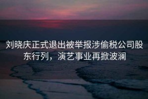 劉曉慶正式退出被舉報涉偷稅公司股東行列，演藝事業(yè)再掀波瀾