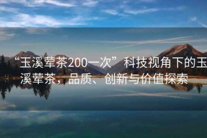 “玉溪葷茶200一次”科技視角下的玉溪葷茶，品質(zhì)、創(chuàng)新與價(jià)值探索